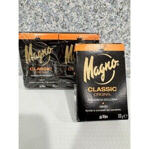 Magno Classic Original Black Soap 3 Pack